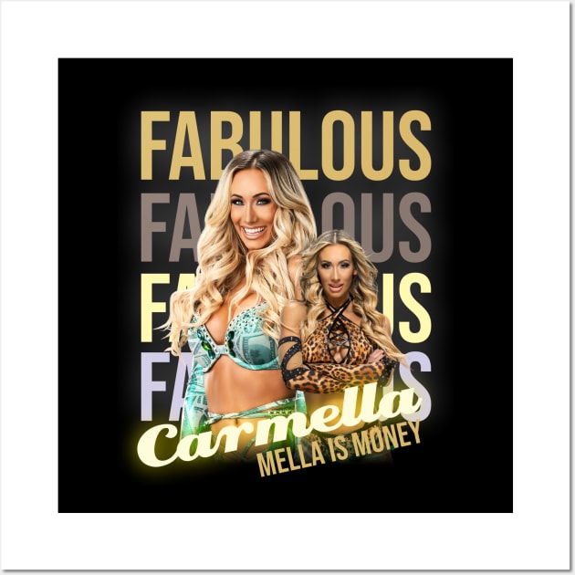 Famous wwe carmella Wall Art by cokistick